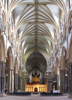 The Nave, Lincoln Cathedral UK.