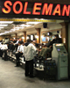 Shoe Shine Shop, Penn Station, New York USA.