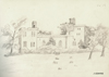 Pencil study, Wressle Castle, Yorkshire, UK.